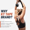 KT TAPE PRO Synthetic Elastic Kinesiology 20 Pre-Cut 10-Inch Strips