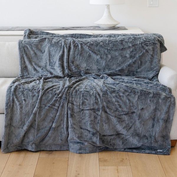 GRACED SOFT LUXURIES Throw Blanket Large Softest Warm Elegant Cozy