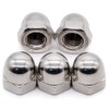 Glvaner 3/8"-16 (20 Pcs) Stainless Steel Acorn Cap Nuts, 304