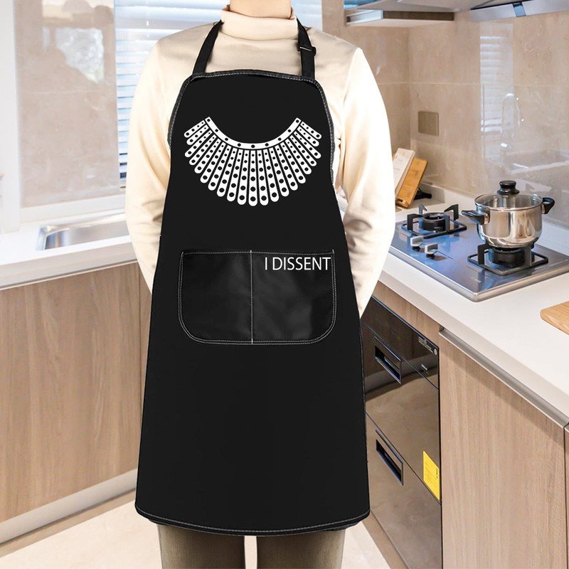 JTOUK Court Justice Collar Kitchen Apron Democracy Gift Feminist Gift