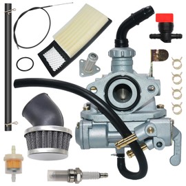 CT70 Carburetor for Honda CT70H CT 70 KO 1969-1977 Trail Bike Carb with Spark Plug and Air Filter