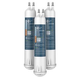 Crystala Filters Compatible with 4396841 Refrigerator Water Filter, EDR3RXD1, 4396841, 4396710, Filter 3, 46-9083,46-9030, 9030, 9083 Refrigerator Water Filter Pack of 3