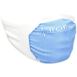 Norman Uni MASK IRN 1.0 PRF AD-3PK Neck Gaiter, Made in Italy, White, One Size, White