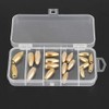 20Pcs Fishing Sinkers, Copper Brass Sinker Weights Casting Sinker Kit