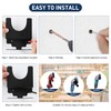 Pack of 4 Wall Mount Angle Grinder Holder with Screws,