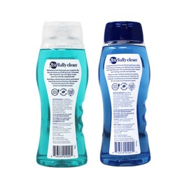 Zest Ocean Breeze with Sea Minerals Refreshing Body Wash 18 fl oz Aqua with Vitamin E Hydrating Body Wash 18 fl oz (1 of each)