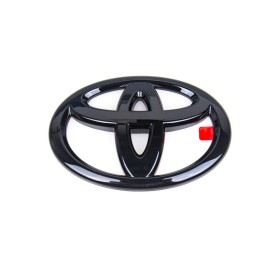 TOYOTA NEW 2022-25 Toyota Tundra Gloss Blackout Overlay Front Grille Emblems Badge