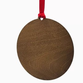 driftless studios Wooden Ornament, "There is Nothing Like Family To Make You Appreciate Your Dog"