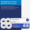 Westinghouse Ceramic Ball Filter for Humidifiers - 4 Pack Humidifier