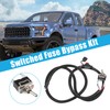 uxcell 1 Set 133.5cm 52.56" Universal Automotive Switched Fuse Bypass