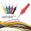 Akozon HT307A Oscilloscope Probe Automotive Oscilloscope Acupuncture Probe Pins Set