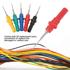Akozon HT307A Oscilloscope Probe Automotive Oscilloscope Acupuncture Probe Pins Set Diagnostic Test Repair Tools Car Repair Probe
