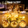 6 Pack 33FT 100 LED Fairy String Lights Battery Operated