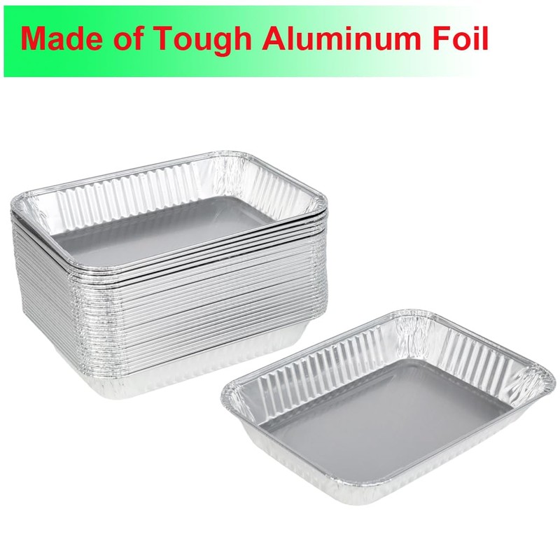 DONSIQIZZ 30Pack Grill Drip Pans Compatible for Weber 6415 Grills,