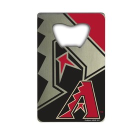 FANMATS 62527 Arizona Diamondbacks Credit Card Style Bottle Opener - 2” x 3.25