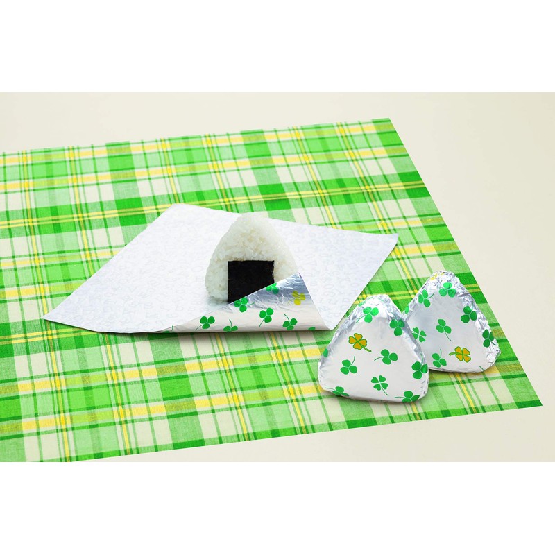 onigiri foil lucky clover