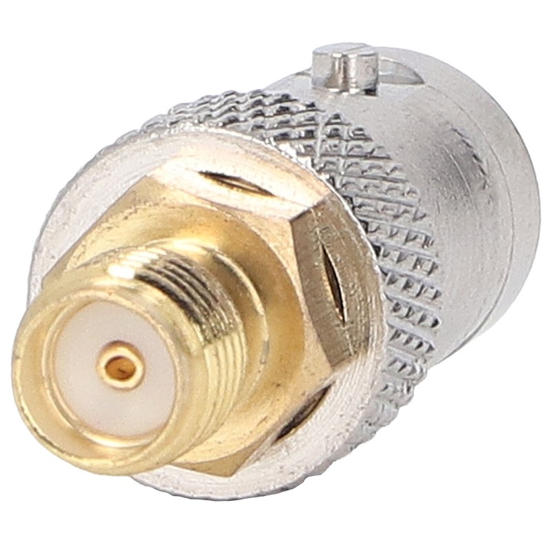 10Pcs RF Coaxial Cable Adapter SMA Female to BNC Female