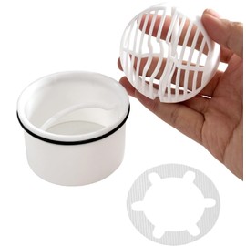 SopimusZ Hair Strainer + Immersion Hose Shower Drain Fitting Compatible with Drain 6960 6963 6961 6962 Hair Filter Shower
