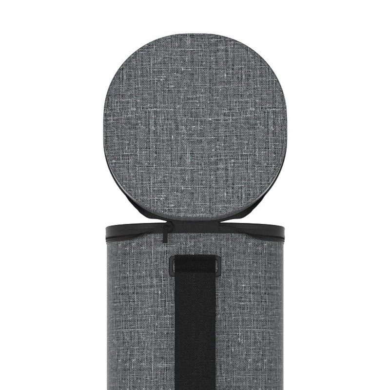 ABRAMTEK Speaker Bag Carrying Case E600 E500 Bluetooth Speakers Gray