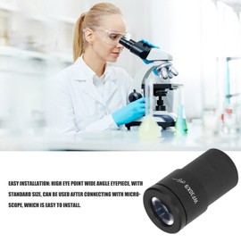 WF30X/9 Microscope Eyepiece Lens High Eye Point Wide Field 30mm Interface for Stereo Microscope Adapter Accessory