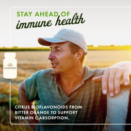 Swanson Full Spectrum Citrus Bioflavonoid Complex - Aids Vitamin C Absorption and Promotes Immune Health- Standardized to 50% Bitter Orange Bioflavonoids - (250 Capsules) (2 Pack)