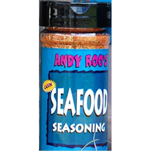 Andy Roo's Cajun Seafood Seasoning, 5 Ounce Shaker