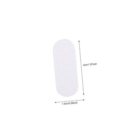 Ipetboom 6 Sheets of Ear Stickers Swimming Ear Plugs Soft Comfortable for Swimming and Cosmetics