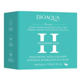 80 Parches Mascarilla Ojos Hidratantes Ácido Hialurónico Todo Tipo De Piel                                                                            