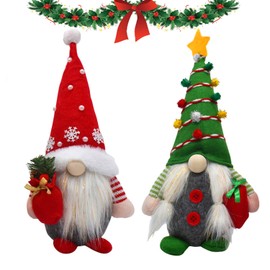 Pack of 2 Gnome Figures Christmas, Christmas Decoration Gnome, Christmas Decoration, Christmas Decoration Gnome Christmas Gnome, Handmade Christmas Gnome, Christmas Gnome, Christmas Gnome, for Home