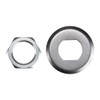 Chain Sprocket Nut + Locking Plate Compatible with Simson S51