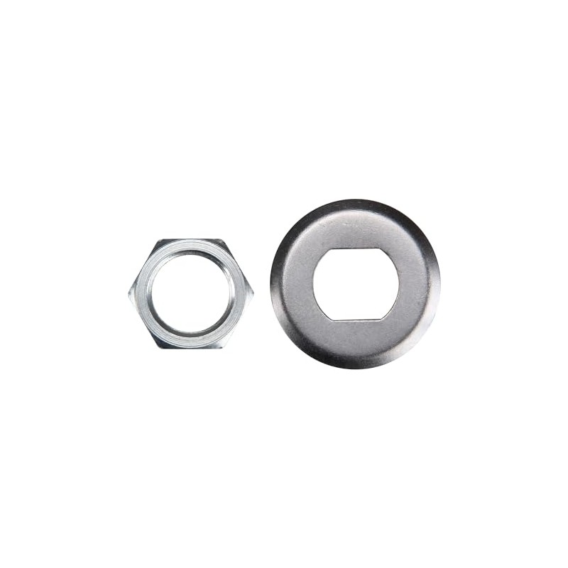 Chain Sprocket Nut + Locking Plate Compatible with Simson S51