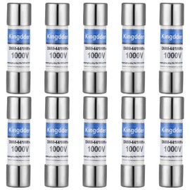 Kingdder Digital Multimeter Fuse DMM-44/100 440MA 1000V DMM Replacement Fast Acting Replacement Agent Fuse 10 x 35 mm, 3/8 Inch x 1-1/2 Inch(10 Pcs)