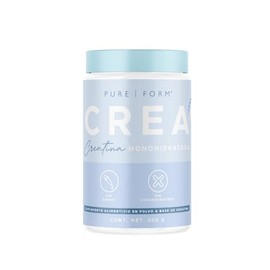 Pure Form CREA – Suplemento Deportivo en polvo a base de Creatina Monohidratada pura Creatine | Libre de Conservadores y Saborizantes Añadidos | | 300 gramos | 60 porciones