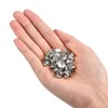 sourcing map 50 Sets Leather Rivets, 9mm Double Cap Rivets