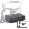 VGA Video Switch, VGA Splitter Computer Accessory Monitors Splitter Box