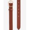 NEXT Regular Fit Polyurethane Belt, Tan Brown, L