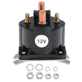 12V Dump Trailer Solenoid Replace SAZ4201GJ SAZ-4201ER 7522 190107 070009 Intermittent Duty Solenoid Relay 4 Terminal 100 Amp