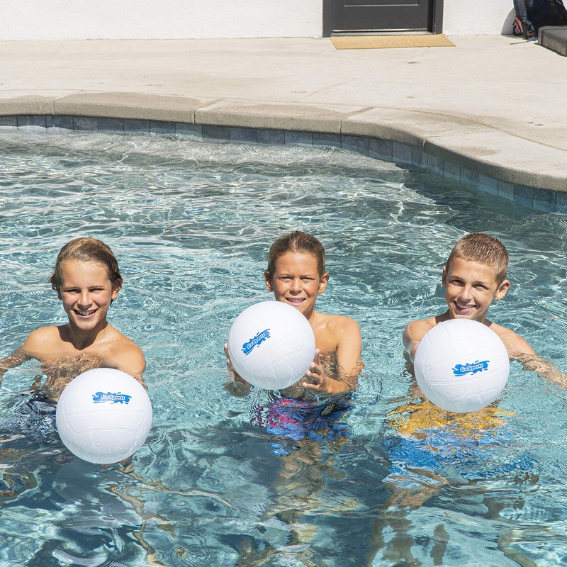 GoSports Water Volleyball 3 Pack, Great for Swimming Pools or