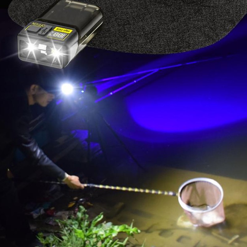 Keychain Light EDC LED High Power Mini 1000LM Portable Magnetic