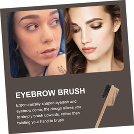 OATIPHO 1pc Eyebrow and Eyelash Comb Brush Portable Grooming Tool for Eyebrows Lashes and Temples for Makeup Lovers and Friends