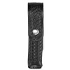Aker Leather 548LED Flashlight Holder, Black, Basketweave, Fits Streamlight Strion