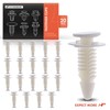 A-Premium 20PCS Nylon Trim Door Panel Retainer Clip Fasteners Compatible