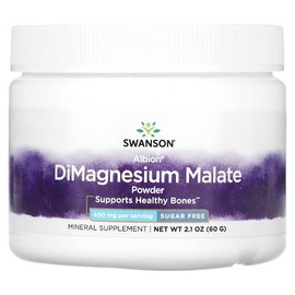 Dimagnesium Malate Powder 400mg 2.1 oz (60 g) / 디마그네슘 말레이트 파우더 400mg 2.1 oz (60 g)