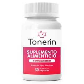 TONERIN - Suplemento Alimenticio con Ingredientes 100% Naturales (30 Cápsulas)