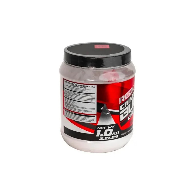 Redline Creatina Monohidratada Crimson Bulk Natural 1kg Natural