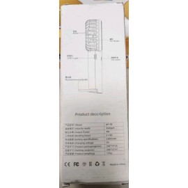 Unbranded Portable Handheld Fan Model JP-F8 Rechargeable USB 3W Black with USB-C Cable