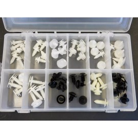 Online Auto Supply 60 Interior Door Trim Plastic Panel Retainers Clips Kit Caprice Camaro Cavalier