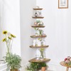 Conamily Corner Shelf, Solid Oak Wood Floating Corner Shelf Wall