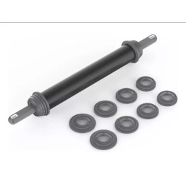 Anodilar Nonstick Rolling Pin with Adjustable Rings – 15.7" (40 cm)