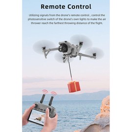 LICHIFIT Drone Airdrop System + Landing Gear for DJI Air 3 Drone Payload Release Thrower Transport Delivery Release Dropping Device Extended Legs